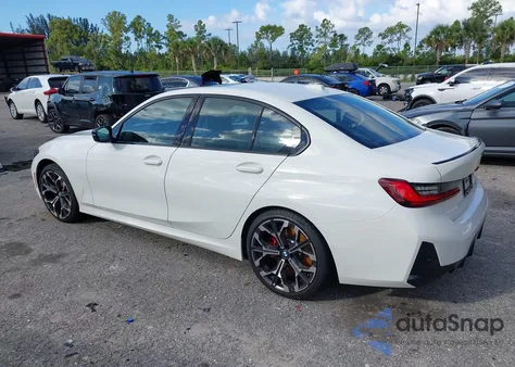 2025 BMW 330I from USA, damaged, VIN 3MW69CW04S8F21186